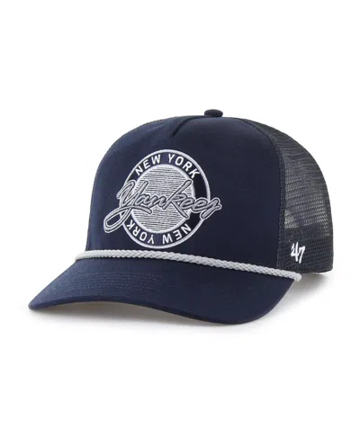 47 Brand Men's Navy New York Yankees Promenade Hitch Adjustable Hat In Blue