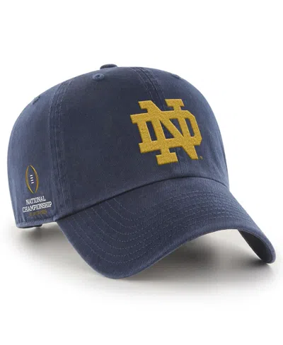 47 Brand Men's Navy Notre Dame Fighting Irish College Football Playoff 2025 National Championship Game Clean