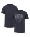47 Brand Men's Navy Penn State Nittany Lions Double Header Franklin T-shirt In Navy