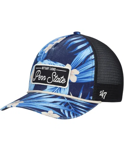 47 Brand Men's Navy Penn State Nittany Lions Tropicalia Hitch Adjustable Hat