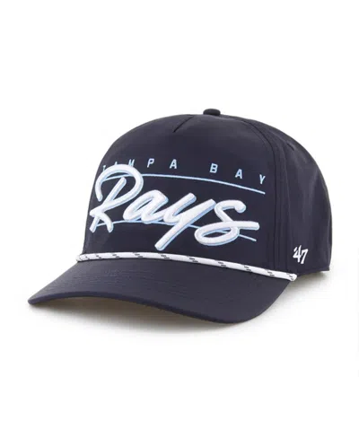 47 Brand Men's Navy Tampa Bay Rays Condor Hitch Adjustable Hat