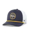 47 Brand Men's Navy/white Milwaukee Brewers Fairway Trucker Adjustable Hat In Multi