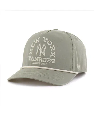 47 Brand Men's Olive New York Yankees Canyon Ranchero Hitch Adjustable Hat In Green