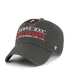 47 Brand Men's Pewter Tampa Bay Buccaneers Vernon Clean Up Adjustable Hat