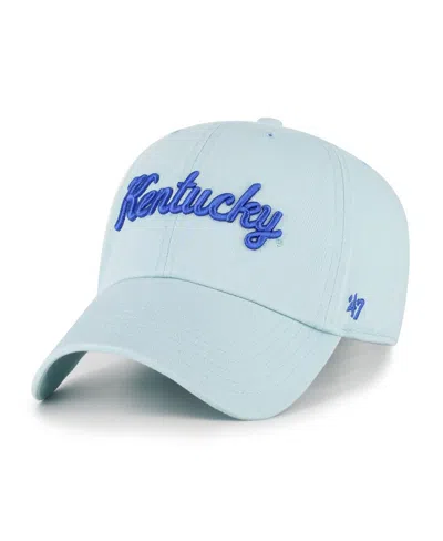 47 Brand Men's Powder Blue Kentucky Wildcats Vault Clean Up Adjustable Hat
