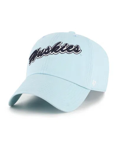 47 Brand Men's Powder Blue Uconn Huskies Vault Clean Up Adjustable Hat