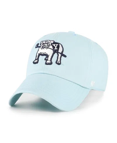 47 Brand Men's Powder Blue Yale Bulldogs Clean Up Adjustable Hat