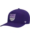 47 Brand Men's Purple Sacramento Kings Core Logo Hitch Adjustable Hat In Purple