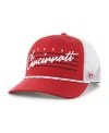 47 Brand Men's Red Cincinnati Reds Brrr Downburst Mesh Hitch Adjustable Hat In Red