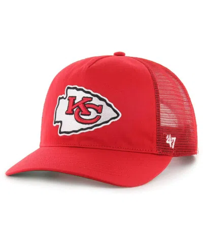 47 Brand Men's Red Kansas City Chiefs Mesh Hitch Trucker Adjustable Hat