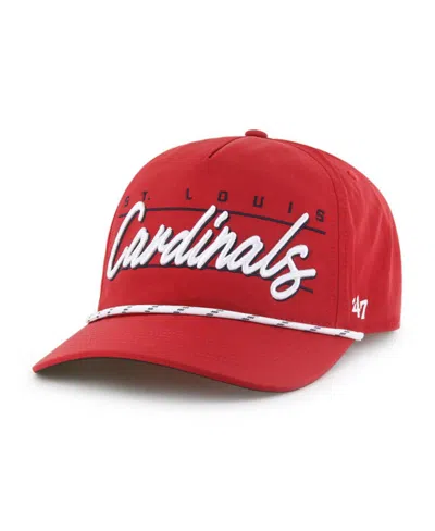 47 Brand Men's Red St. Louis Cardinals Condor Hitch Adjustable Hat