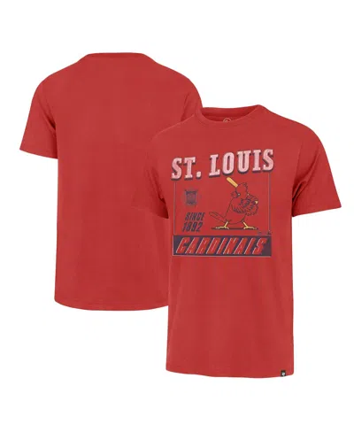47 Brand Men's Red St. Louis Cardinals Outlast Franklin T-shirt