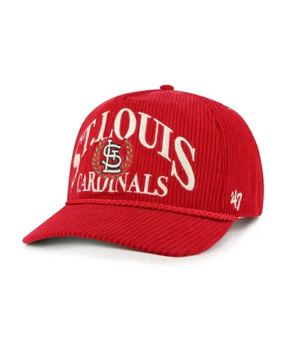47 Brand Men's Red St. Louis Cardinals Pitchout Rope Hitch Adjustable Hat