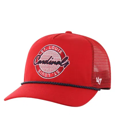 47 Brand Men's Red St. Louis Cardinals Promenade Hitch Adjustable Hat