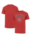 47 Brand Men's Red Texas Tech Red Raiders Double Header Franklin T-shirt In Red