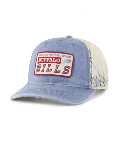 47 Brand Men's Royal Buffalo Bills Canteen Relaxed Trucker Adjustable Hat In Multi