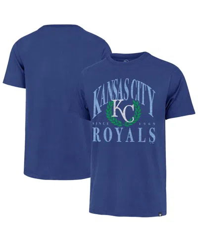 47 Brand '47 Royal Kansas City Royals Pitchout Franklin T-shirt In Blue