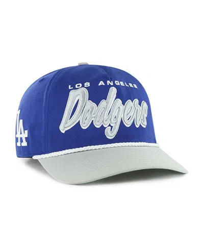 47 Brand Men's Royal Los Angeles Dodgers Drop Shadow Rope Hitch Adjustable Hat