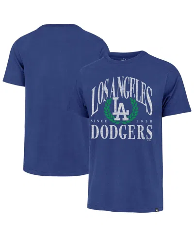 47 Brand Men's Royal Los Angeles Dodgers Pitchout Franklin T-shirt In Blue