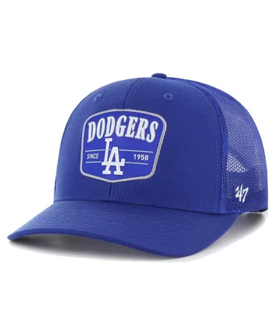 47 Brand Men's Royal Los Angeles Dodgers Squad Trucker Adjustable Hat