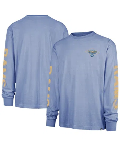 47 Brand Men's Royal Los Angeles Rams Cairn Ravine Foundation Long Sleeve T-shirt In Blue