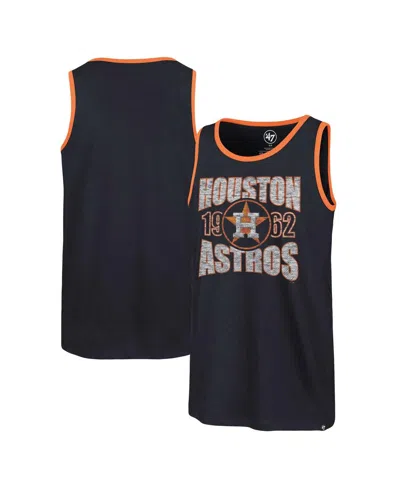 47 Brand Men's Royal New York Mets Upload Franklin Tank Top In Navy
