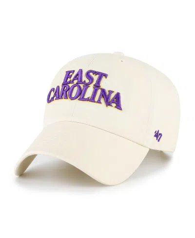 47 Brand Men's Sand Ecu Pirates Clean Up Adjustable Hat
