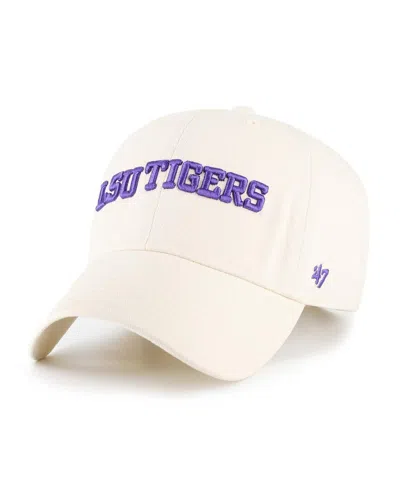 47 Brand Men's Sand Lsu Tigers Vault Clean Up Adjustable Hat