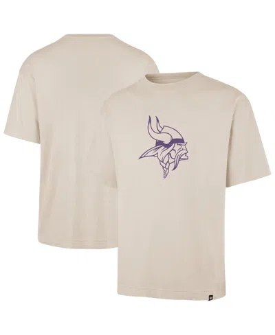 47 Brand Men's Tan Minnesota Vikings Bouldering Imprint Ravine Foundation T-shirt In Neutral