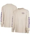 47 Brand Men's Tan Minnesota Vikings Cairn Ravine Foundation Long Sleeve T-shirt In Brown