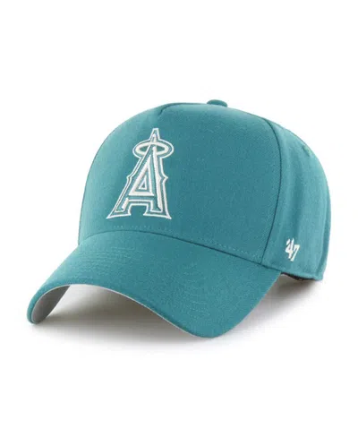 47 Brand Men's Teal Los Angeles Angels Ballpark Offside Adjustable Hat