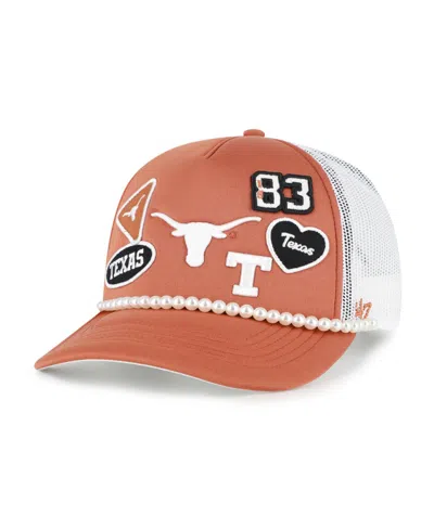 47 Brand Men's Texas Longhorns Adjustable Five-panel Baseball Cap In Brown