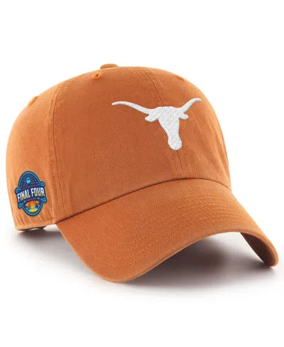 47 Brand Men's Texas Orange Texas Longhorns 2025 Ncaa Women's Basketball Tournament March Madness Final Four 
