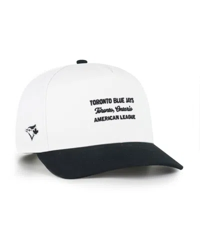 47 Brand Men's Toronto Blue Jays Contemporary Two-tone Adjustable Baseball Cap In White