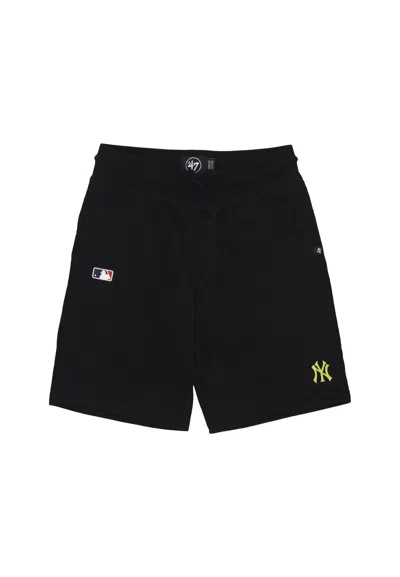 47 Brand Men's Tracksuit Shorts Mlb Base Runner Emb Helix Shorts Neyyan Jet Black