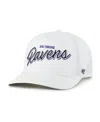 47 Brand Men's White Baltimore Ravens Brrr Fairway Hitch Adjustable Hat In White