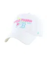 47 Brand Men's White San Francisco Giants 2024 Spring Training Vapor Wave Clean Up Adjustable Hat In White
