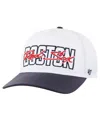 47 Brand Men's White Boston Red Sox Lineman Hitch Adjustable Hat In White