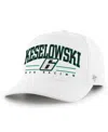47 Brand Men's White Brad Keselowski Roscoe Hitch Adjustable Hat In White