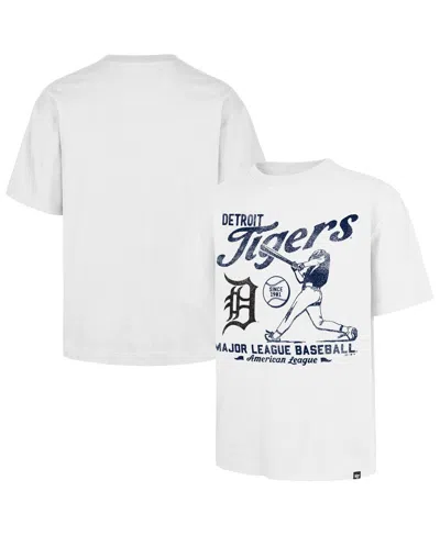 47 Brand Men's White Detroit Tigers Regional Batter Foundation T-shirt