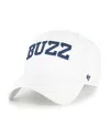 47 Brand Men's White Georgia Tech Yellow Jackets Clean Up Adjustable Hat In White