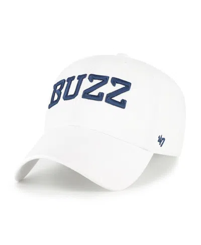 47 Brand Men's White Georgia Tech Yellow Jackets Clean Up Adjustable Hat