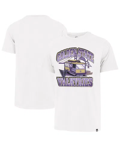 47 Brand Men's White Golden State Valkyries Hometown Regional Franklin T-shirt