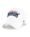 47 Brand Men's White Howard Bison Clean Up Adjustable Hat In White