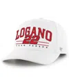 47 Brand Men's White Joey Logano Roscoe Hitch Adjustable Hat In White