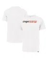 47 Brand Men's White Los Angeles Chargers Flag Script Franklin T-shirt In White