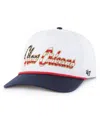 47 Brand Men's White New Orleans Saints Patriotic Overhand Hitch Adjustable Hat