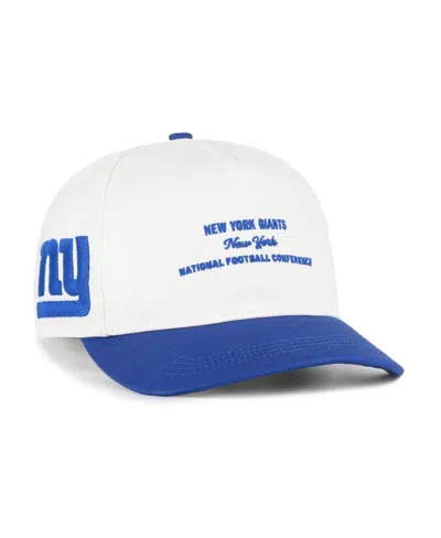 47 Brand Men's White New York Giants Contemporary Two-tone Hitch Adjustable Hat In Multi