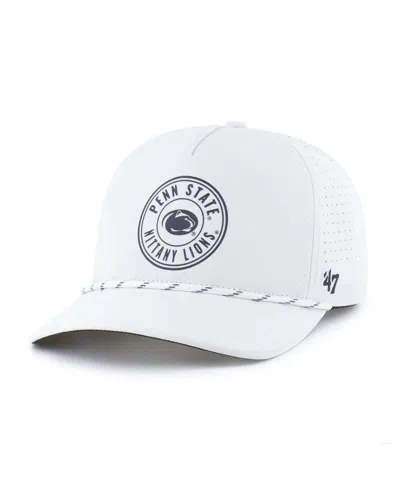 47 Brand Men's White Penn State Nittany Lions Forward Collection Loop Hitch Adjustable Hat