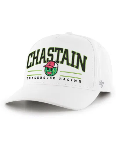 47 Brand Men's White Ross Chastain Roscoe Hitch Adjustable Hat